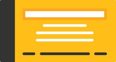 Checkbook Icon Design Symbol vector