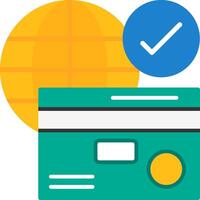 Payment gateway Icon Design vector