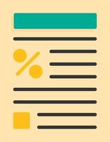 Tax forms Icon Design Symbol vector