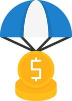 Bailout Icon Design Symbol vector