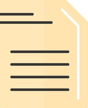 Document Icon Design vector
