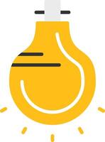 Lightbulb Icon Design vector