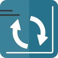 Refresh Icon Design vector