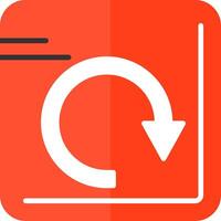 Redo Icon Design vector