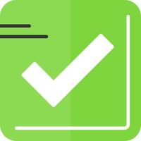 Checkmark Icon Design vector