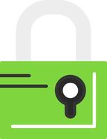 Lock Icon Design vector