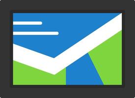Map Icon Design vector