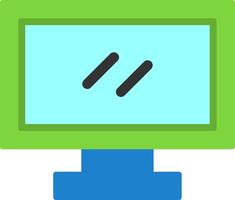 LCD Icon Design vector