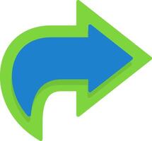 Redo Icon Design vector