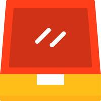 File Drawer Icon Design vector