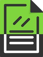 Document Icon Design vector