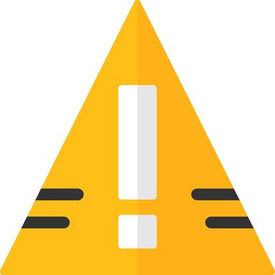 Exclamation mark Icon Design