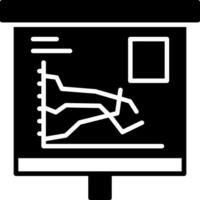 Multiple Line Graph Icon Design Symbol vector
