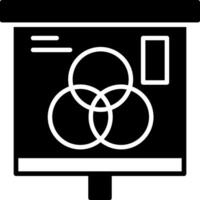 Venn Diagram Icon Design Symbol vector