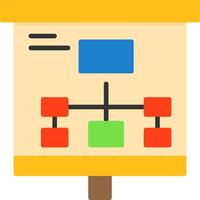 Flowchart Icon Design Symbol vector