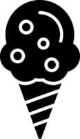 Ice cream cone Icon Design Symbol vector