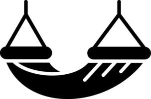 Hammock Icon Design Symbol vector