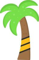 Palm tree Icon Design Symbol vector