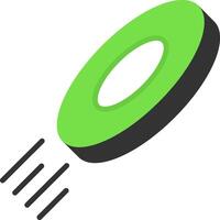 Frisbee Icon Design Symbol vector