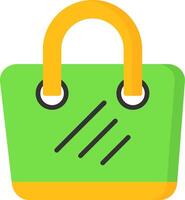 Beach bag Icon Design Symbol vector