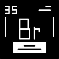 Bromine Icon Design vector