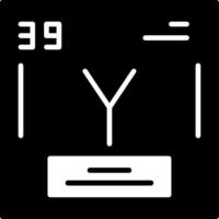 Yttrium Icon Design vector