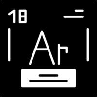 Argon Icon Design vector