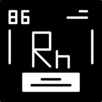Radon Icon Design vector