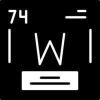 Tungsten Icon Design vector