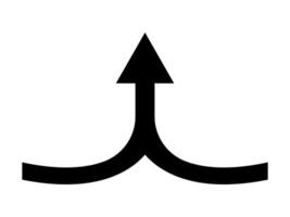 an arrow pointing down and an arrow pointing up vector
