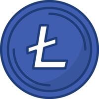 Litecoin Icon Design vector