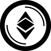 Ethereum Icon Design vector