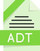 ADT Icon Design vector