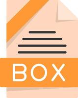 BOX Icon Design vector