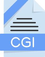 CGI Icon Design vector