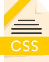 CSS Icon Design vector