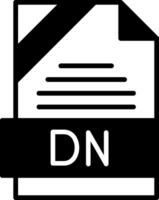 DN Icon Design vector