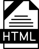 HTML Icon Design vector