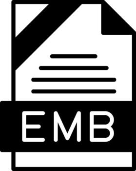embe icono diseño vector