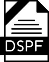 DSPF Icon Design vector