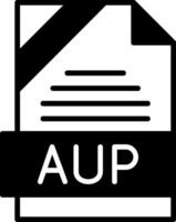 AUP Icon Design vector