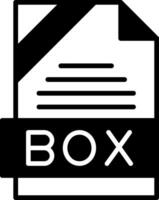 BOX Icon Design vector