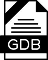 GDB Icon Design vector