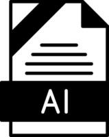 AI Icon Design vector