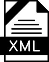XML Icon Design vector