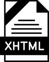 XHTML Icon Design vector