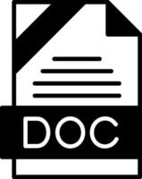 DOC Icon Design vector