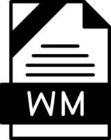 WM Icon Design vector