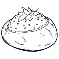 Hot Baked Potato with chives cheese and sour cream. with copy space image. Place for adding text or vector