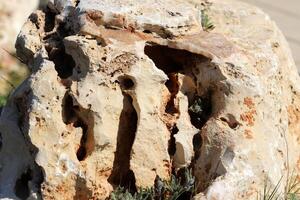 Texture and structure of stone and concrete. Natural background. photo